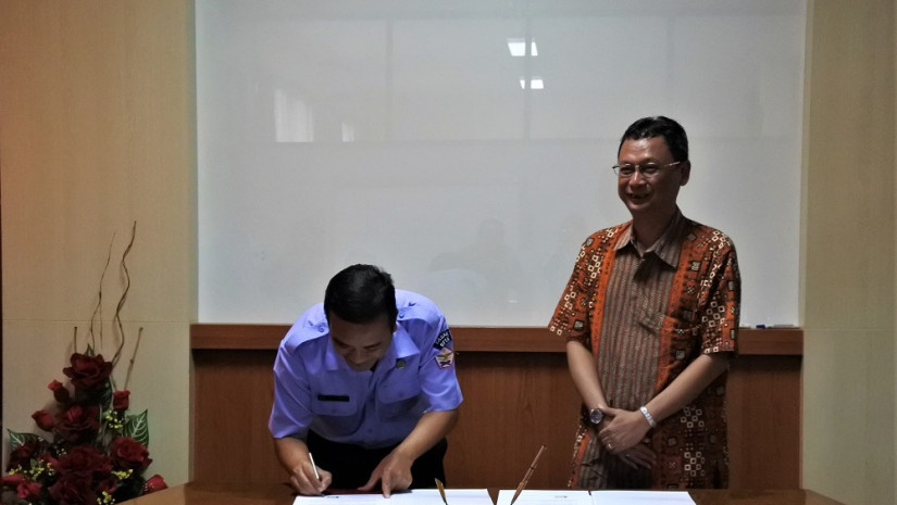 PENANDATANGAN MOU KERJASAMA STTA DENGAN UNIVERSITAS SANATA DHARMA