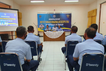 SILATURAHMI ITD ADISUTJIPTO KE LANUD ISWAHJUDI MADIUN