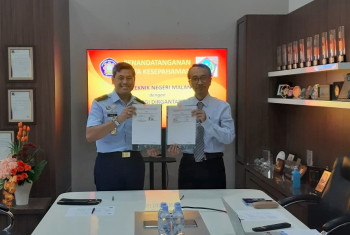 ITD ADISUTJIPTO GANDENG POLINEMA DALAM KERJASAMA PENGEMBANGAN TRI DHARMA PERGURUAN TINGGI