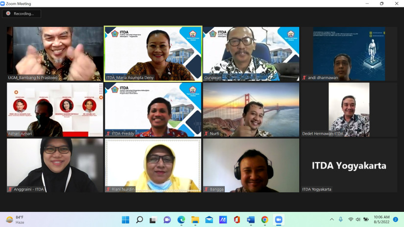 RAPAT KOORDINASI RENCANA “MERDEKA BELAJAR KAMPUS MERDEKA” ITD ADISUTJIPTO DENGAN FAKULTAS MIPA UGM