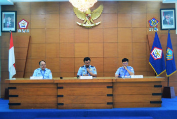 STTA MENERIMA KUNJUNGAN TIM WASRIK ITJENAU