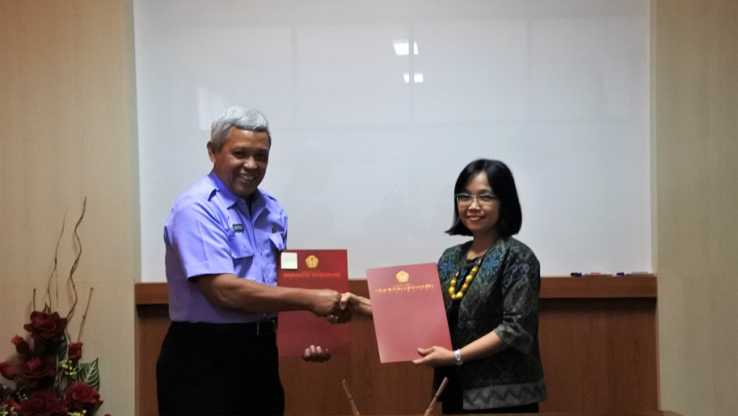 PENANDATANGAN MOU KERJASAMA STTA DENGAN UNIVERSITAS SANATA DHARMA