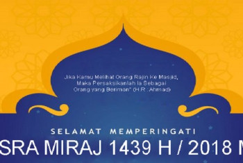 Libur Isra Miraj 2018