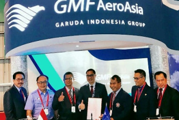 PENANDATANGAN  MoU STTA DAN GMF DI SINGAPURA