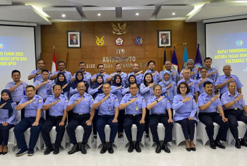 RAPAT KOORDINASI YAYASAN ADI UPAYA DENGAN ITD ADISUTJIPTO DAN POLTEKKES TNI AU ADISUTJIPTO