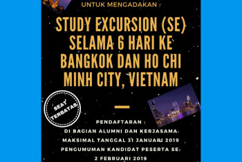 STUDY EXCURSION KE BANGKOK DAN HO CHI MINH CITY (VIETNAM)