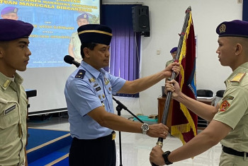 SERTIJAB KOMANDAN RESIMEN MAHASISWA MANGGALA DIRGANTARA ITDA ADISUTJIPTO