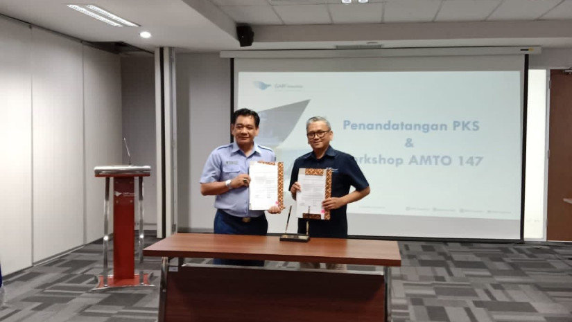 Kerjasama Pelaksanaan Remote AMTO antara Institut Teknologi Dirgantara Adisutjipto dengan PT. GMF AeroAsia