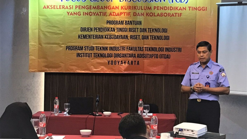 FOCUS GROUP DISCUSSION (FGD) AKSELERASI PENGEMBANGAN KURIKULUM PRODI TEKNIK INDUSTRI ITD ADISUTJIPTO YANG INOVATIF, ADAPTIF, DAN KOLABORATIF