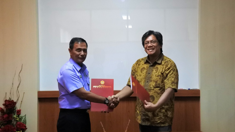 PENANDATANGAN MOU KERJASAMA STTA DENGAN UNIVERSITAS SANATA DHARMA