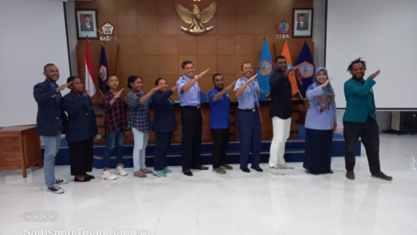 AUDIENSI IPMA PAPUA DI YOGYAKARTA DENGAN REKTOR ITDA