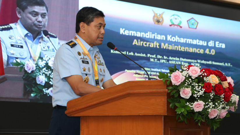 REKTOR ITD ADISUTJIPTO JADI PEMBICARA DALAM SEMINAR NASIONAL HUT KE-59 KOMANDO PEMELIHARAAN MATERIIL ANGKATAN UDARA (KOHARMATAU)