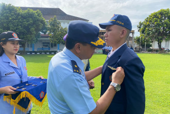 REKTOR ITD ADISUTJIPTO PIMPIN LATIHAN DASAR PEMBENTUKAN KARAKTER KEDIRGANTARAN MAHASISWA