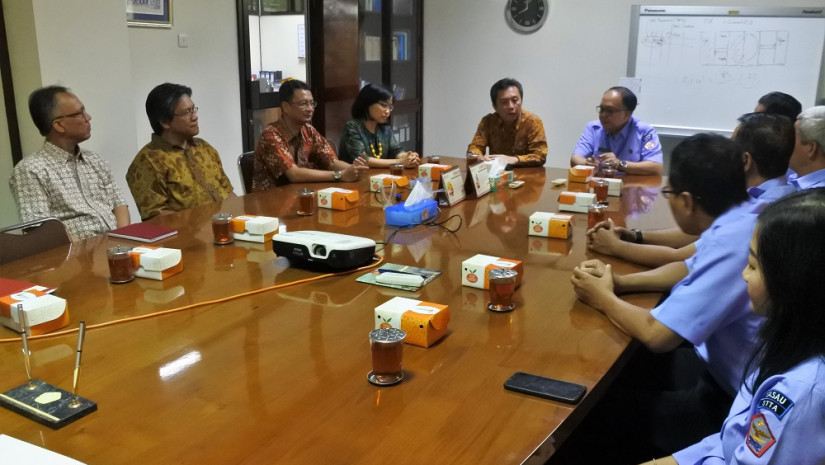 PENANDATANGAN MOU KERJASAMA STTA DENGAN UNIVERSITAS SANATA DHARMA