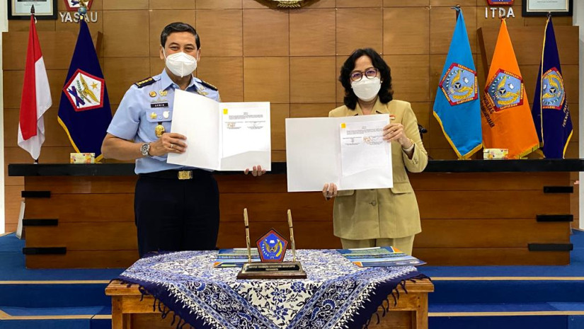 PENANDATANGANAN KERJASAMA ITD ADISUTJIPTO DENGAN DINAS PERDAGANGAN KOTA YOGYAKARTA